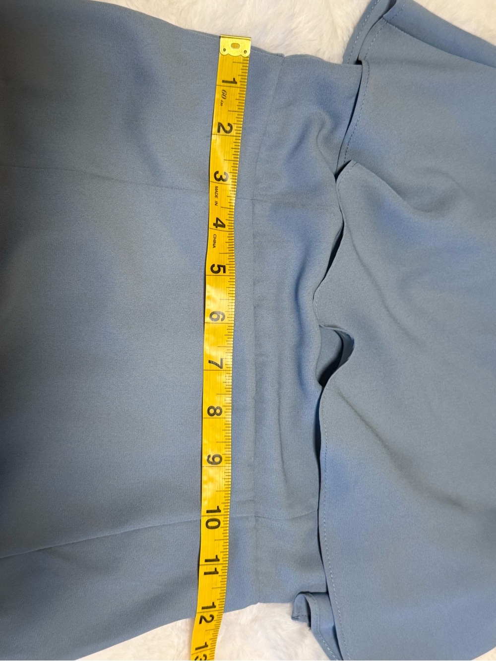 Lulu's Dusty Blue One-Shoulder Ruffle Maxi Dress - Picture 10 of 12